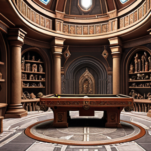 Image Prompt 1: The Strategist's Sanctum**